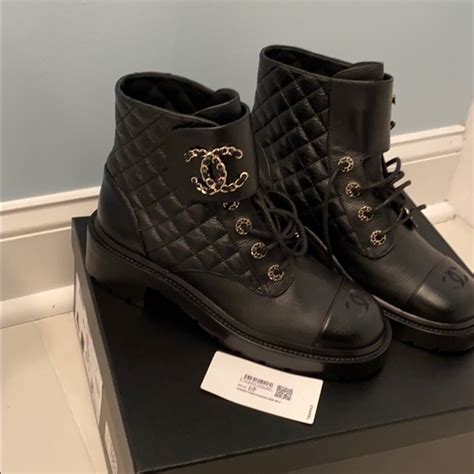 mens chanel sneakers replica|chanel combat boots dupe.